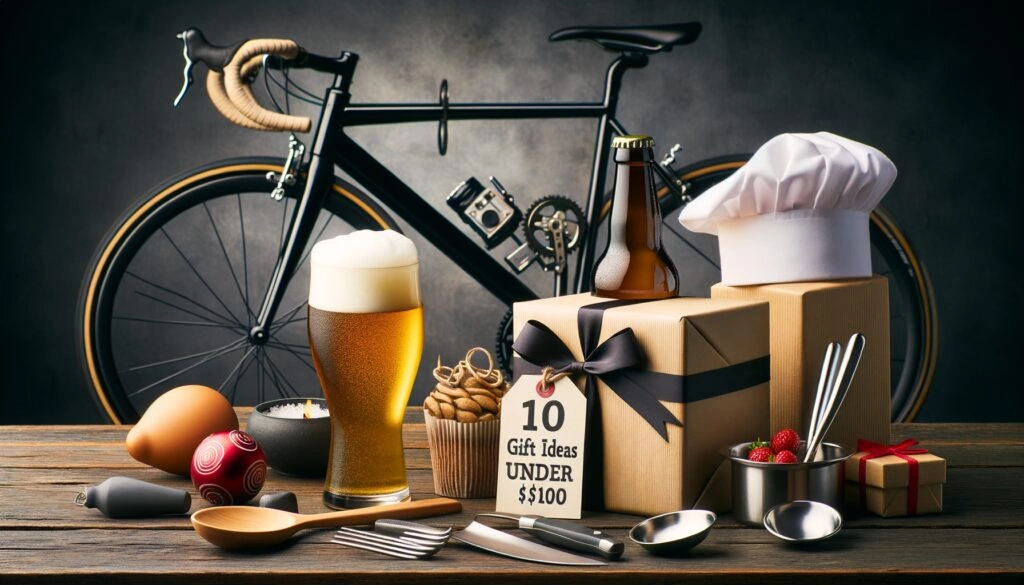 10 Gift ideas under $100 for a 35 year old Man who likes Cycling, beer and cooking