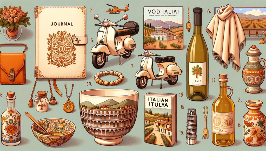 10 Gift ideas under $100 for a 50 year old woman who likes Italy and cream