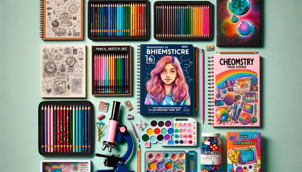 10 Gift ideas under $20 for a 16 year old Girl who likes graphics, drawing, science