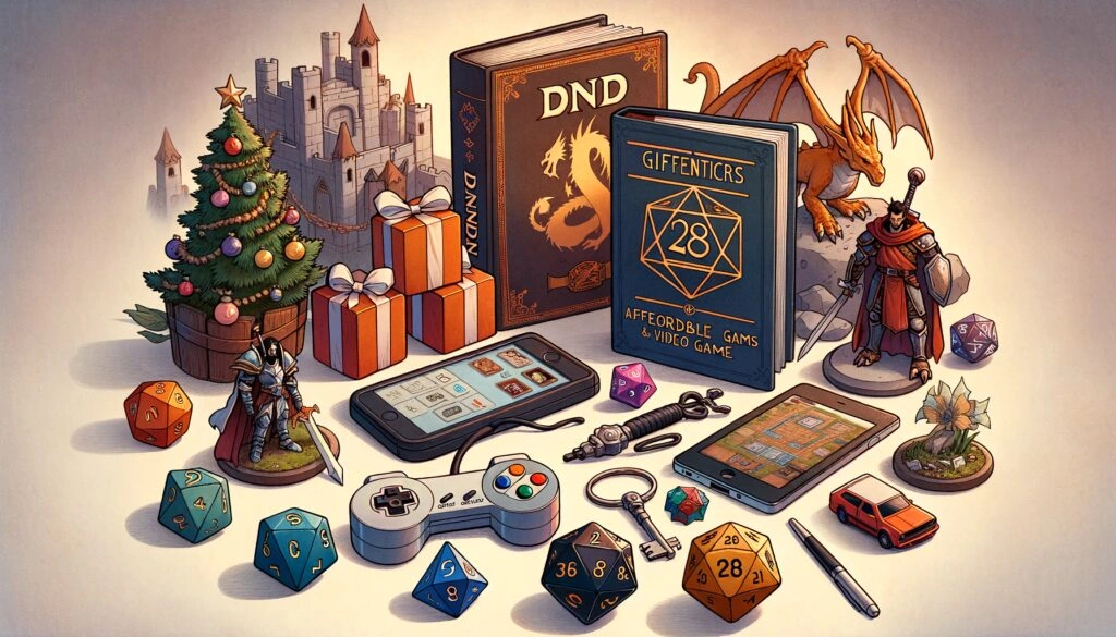 10 Gift ideas under $20 for a 28 year old Man who likes Dnd and video games