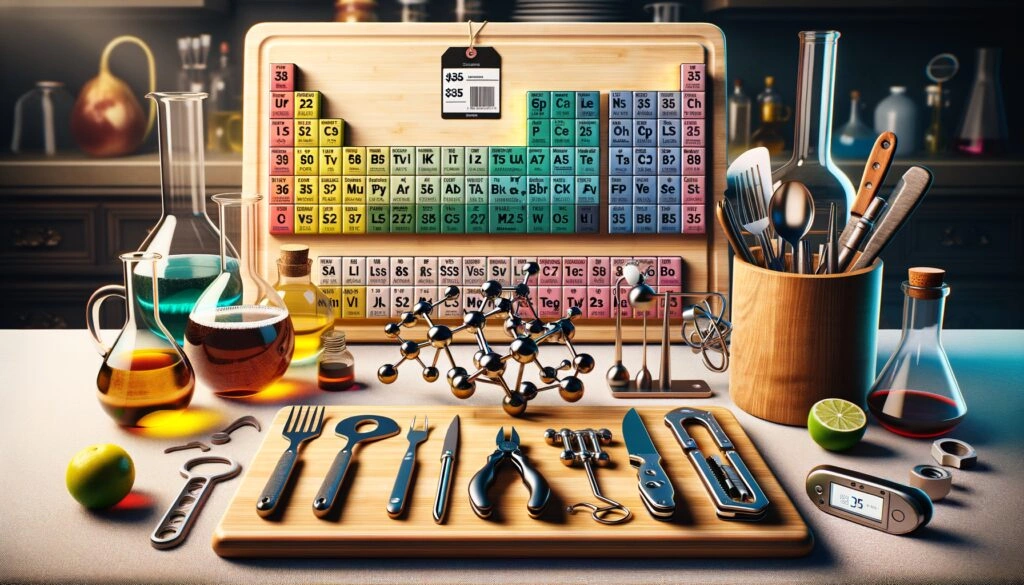 10 Gift ideas under $35 for a 22 year old Man who likes Chemistry, cooking, gadgets