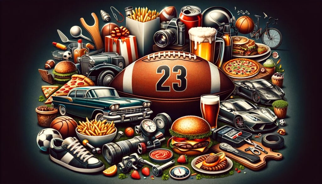 100 Gift ideas under $100 for a 23 year old Man who likes Football,  cars, food