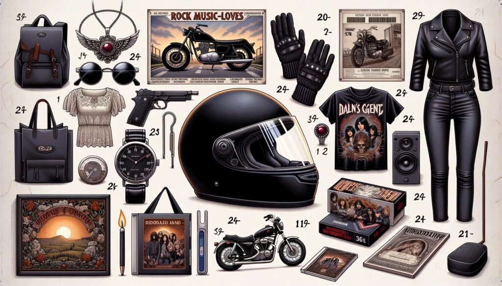 10 Idées cadeaux à moins de 100€ pour une Femme de 24 ans, qui aime le rock et la moto