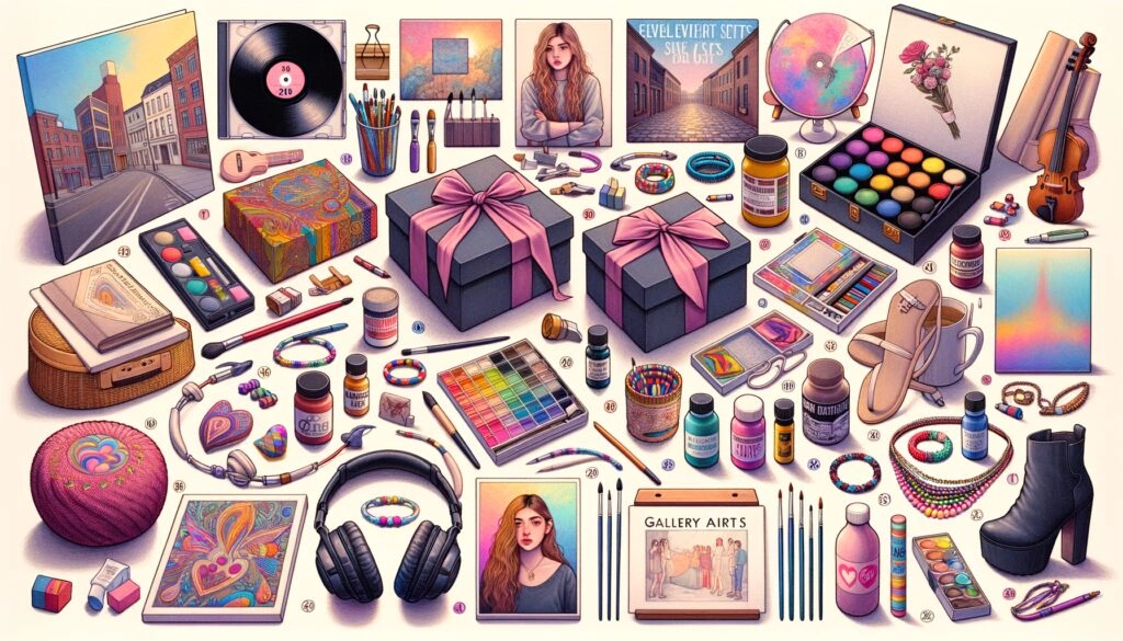 40 Gift ideas under $30 for a 21 year old Woman who likes Music and art