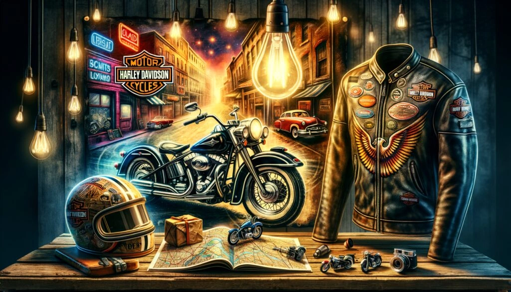 Gift ideas for people who like <em>Harley Davidson</em>