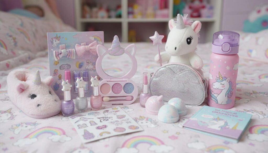 10 Gift ideas under £50 for a 3 year old Girl who likes Make up, nail varnish, unicorns