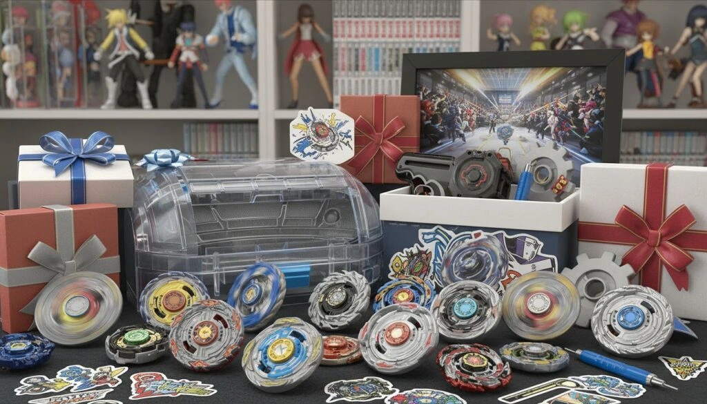 Gift ideas for people who like <em>Beyblade</em>