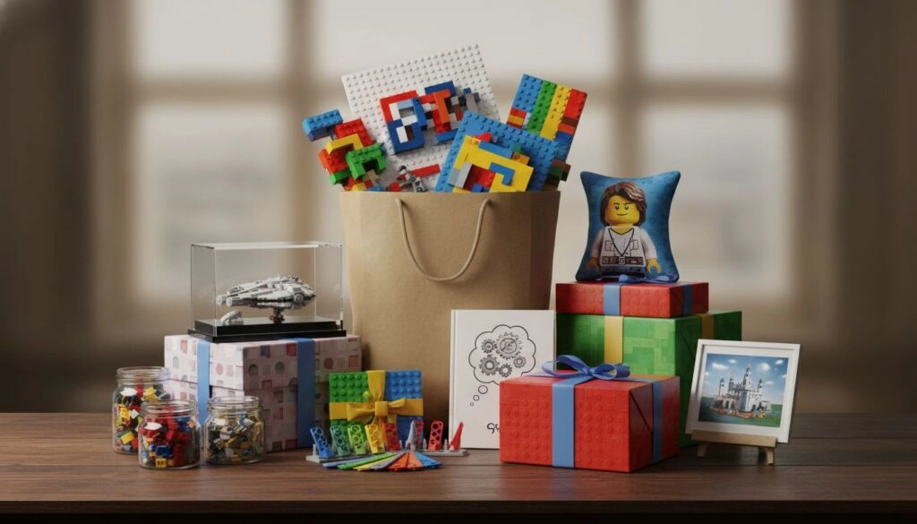 Gift ideas for people who like <em>Lego</em>