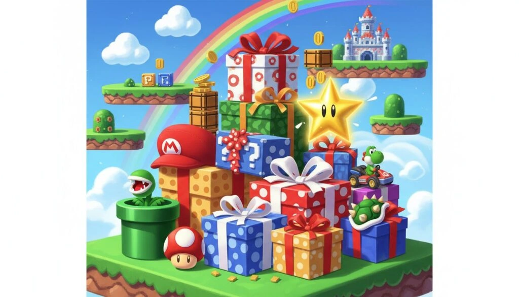 Gift ideas for people who like <em>Mario</em>