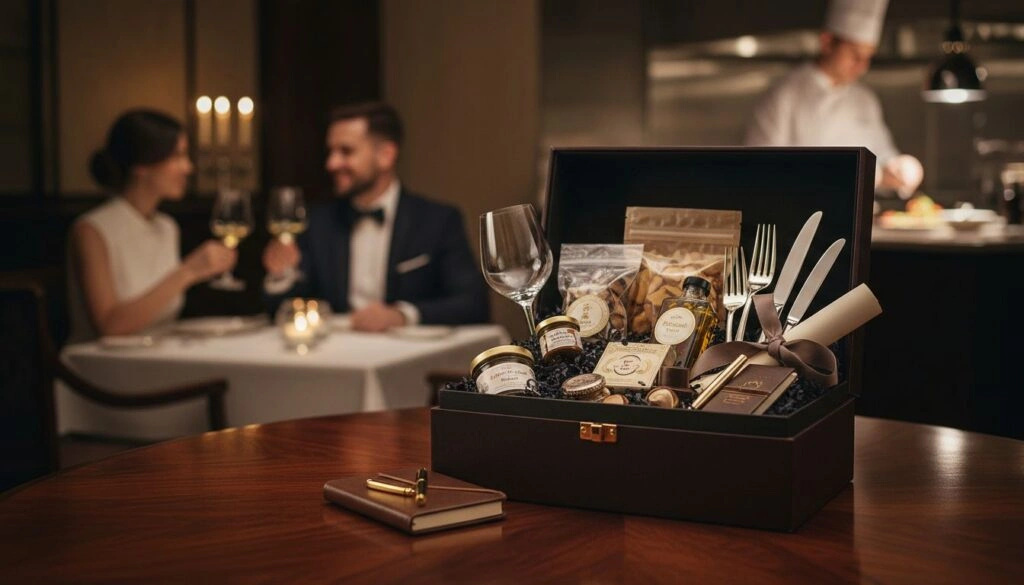 Gift ideas for people who like <em>Fine dining</em>