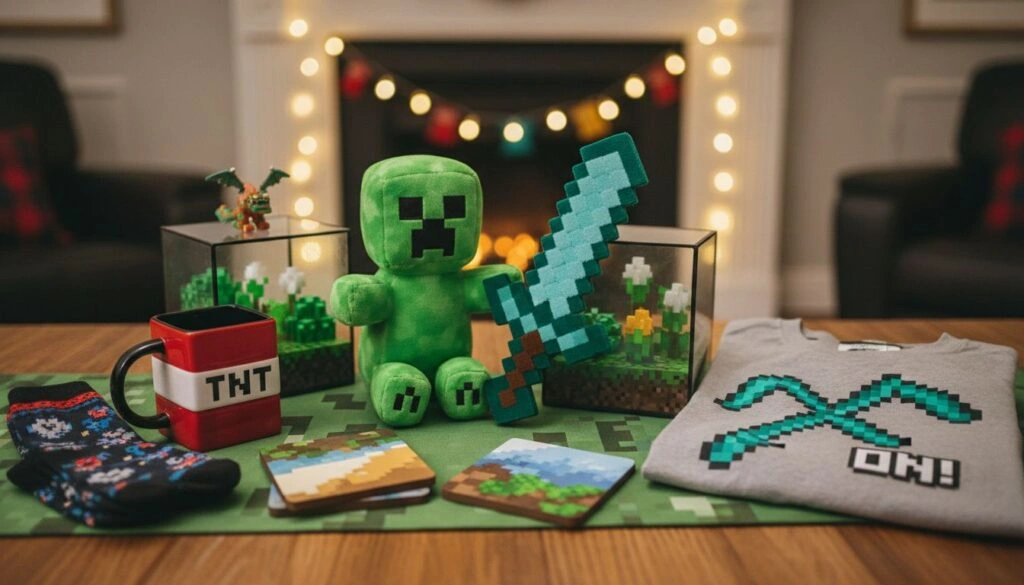Gift ideas for people who like <em>Minecraft</em>